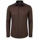 Dark Chocolate Pin Stripe Shirt