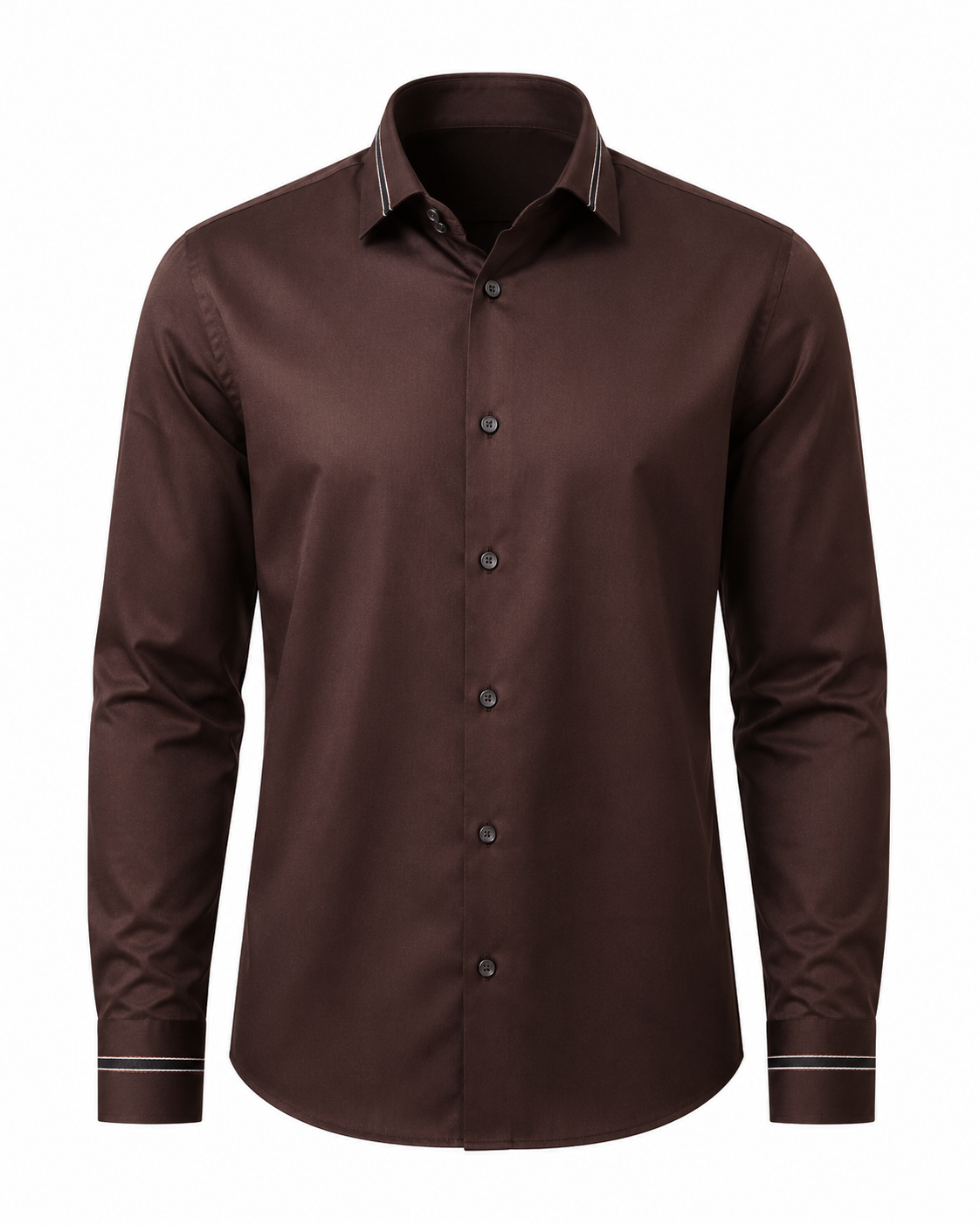 dark brown mens dress shirt King Formal Wear Elegant Men's Button Down (3XL 19/19.5 Neck; 36/37 Sleeves) : Clothing, Shoes & Jewelry Regular fit button Cinch Men's Shirts - Classic