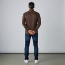 Dark Chocolate Pin Stripe Shirt